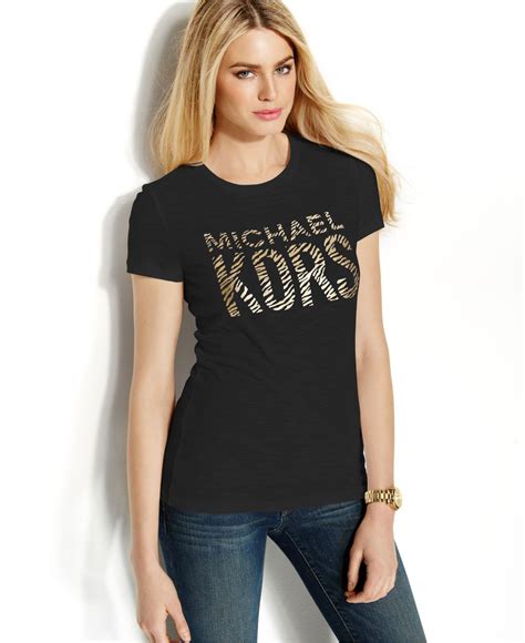 t-shirt s michael kors damen|Michael Kors women's tshirt.